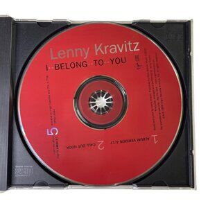 i Belong to You Lenny Kravitz Rock Audio Music CD 1998 Single 2 Tracks u